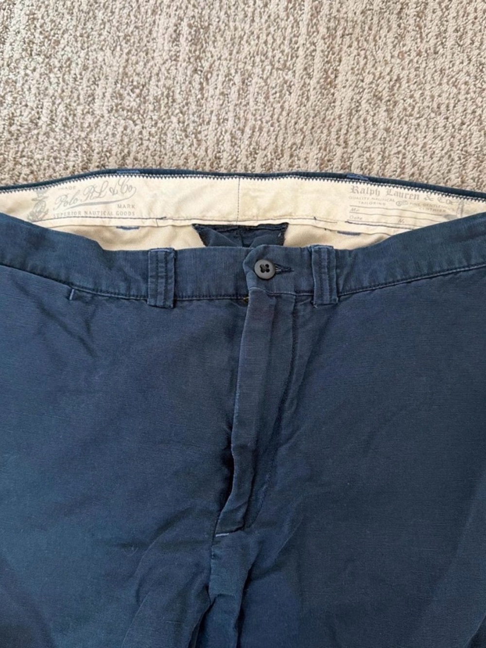 Ralph Lauren Navy Blue Men's Chino Pants